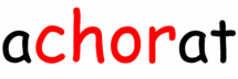 achorat